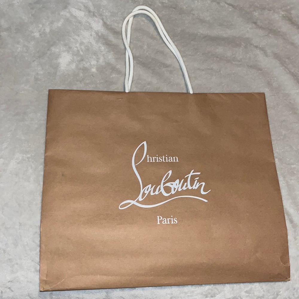 Christian Louboutin Shopping Bag Empty